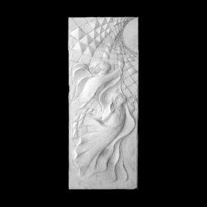 012804SX-Bassorilievo in gesso