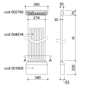 CL7 - Composizione Lesena
