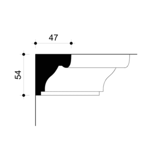 022115- Cornice in Gesso