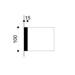 022VE10-Cornice in gesso