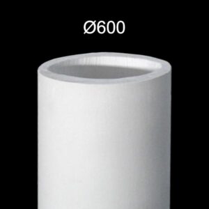 003CO600-Fusto in gesso per colonna